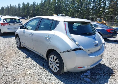 2015 Nissan Leaf S from USA, damaged, VIN 1N4AZ0CPXFC334424